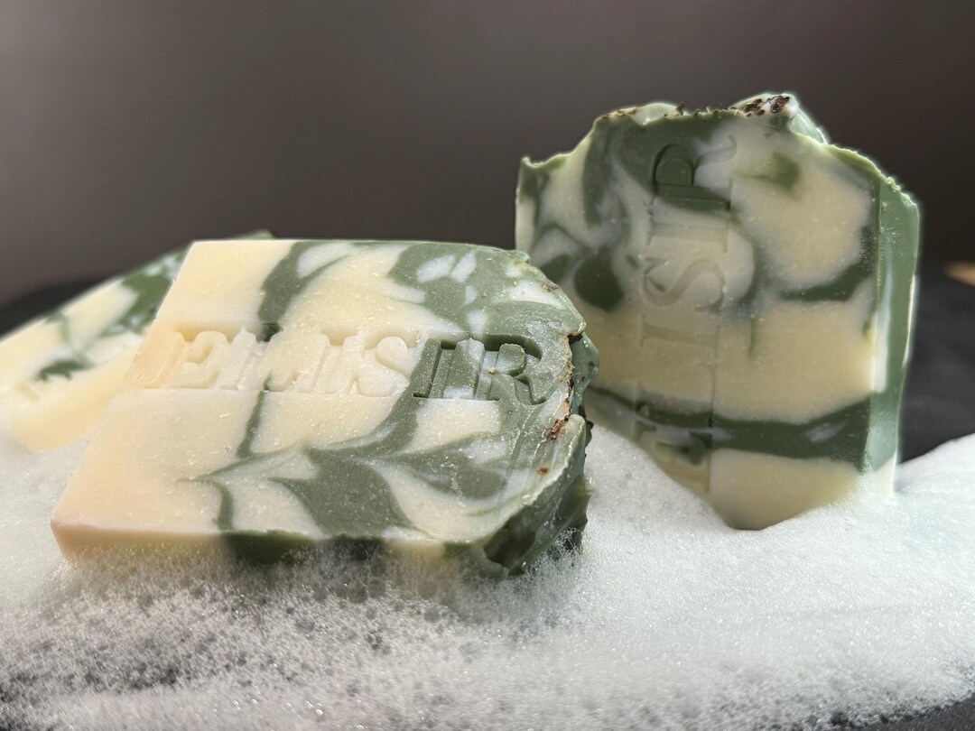 Peppermint Eucalyptus Soap Bar: Vegan Cold Process, Natural Handmade ...