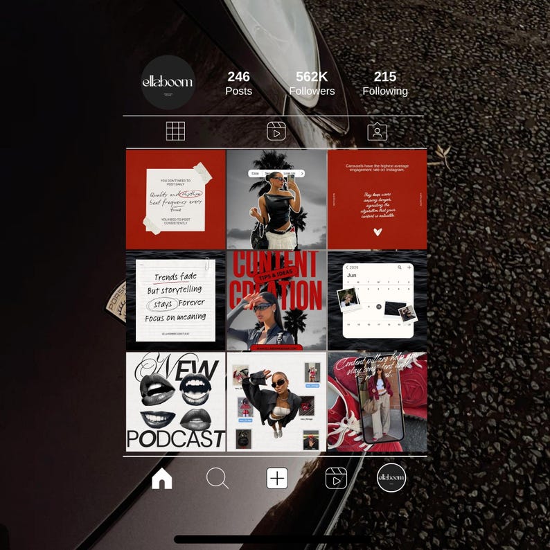 social media manager instagram, content creator template, ios core, scrapbook instagram,y2k image 1