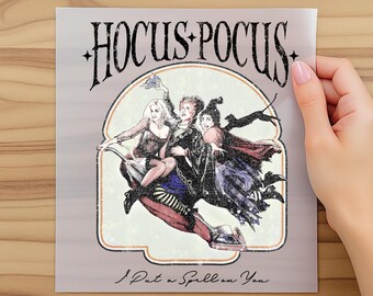 Hocus Pocus Dtf, Vintage Halloween Dtf, Sanderson Sisters Dtf, Witch Halloween Movie Dtf, Spooky Season Dtf, Fall Dtf, Dtf Transfers Gifts