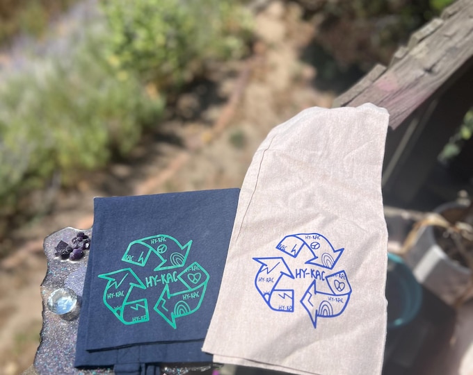 Featured listing image: Hand-Pressed Eco Tote Bag - Limited Edition Color Drop