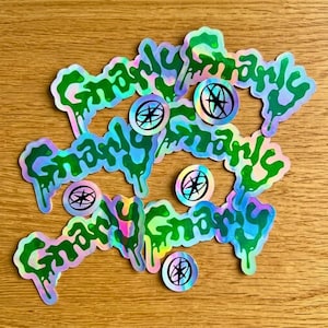 Gnarly Sticker - Etsy