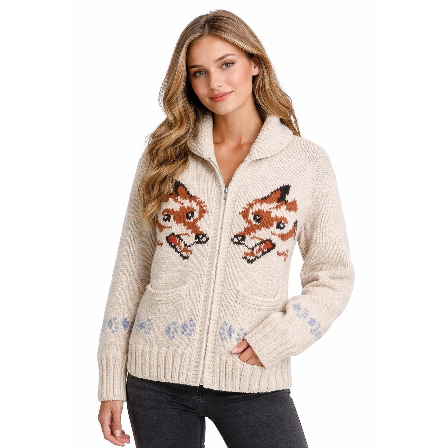 Handmade Hail Mary Fox Cardigan – Ryland Grace Inspired Cozy