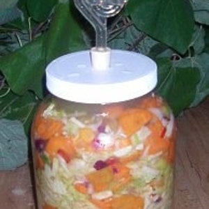 The Pickle Meister Glass Fermentation / Sauerkraut Jar 1gal image 2