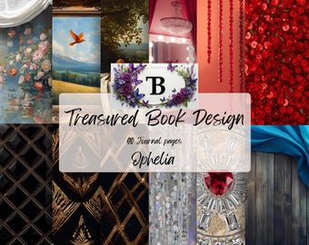 Ophelia Digital Junk Journal Pack 90 pagina's
