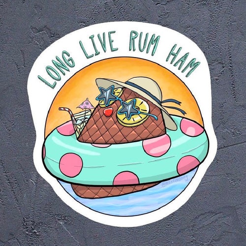 Its Always Sunny in Philadelphia Rum Ham Vinyl Sticker Decal Etsy