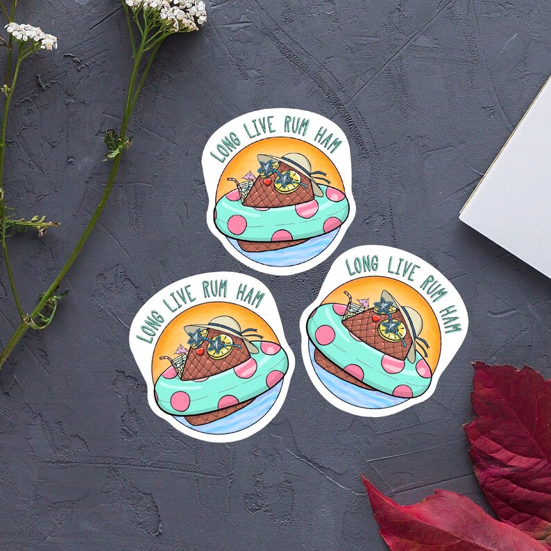 Always Sunny Rum Ham STICKER 3 PACK Vinyl Decal Sticker Etsy