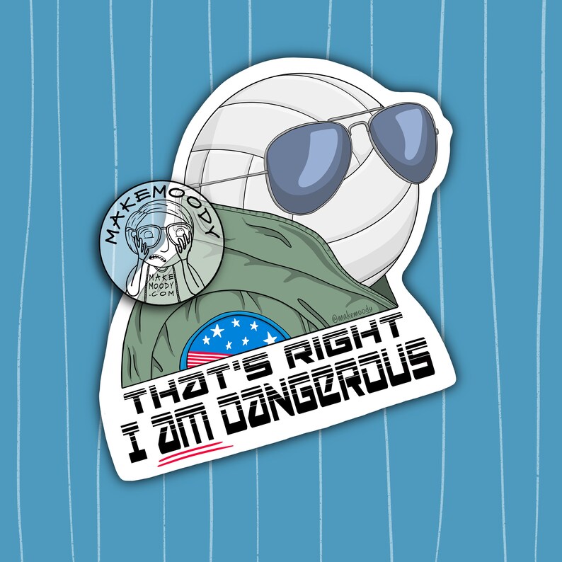 Top Gun STICKER Vinyl Decal Sticker Top Gun Maverick Etsy