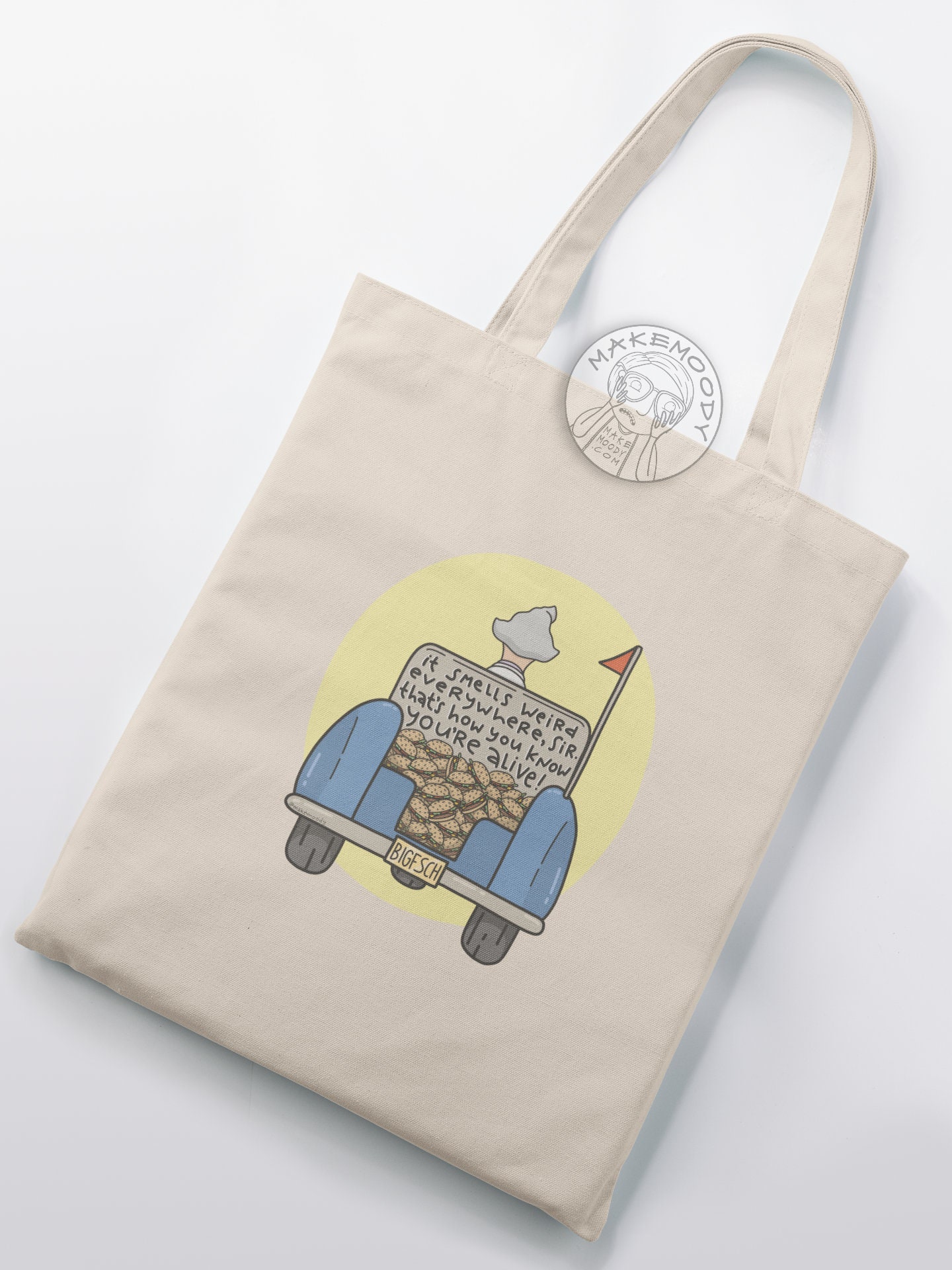 Tina Belcher AOP Tote Bag Bob's Burgers Tote Chibi -  Norway