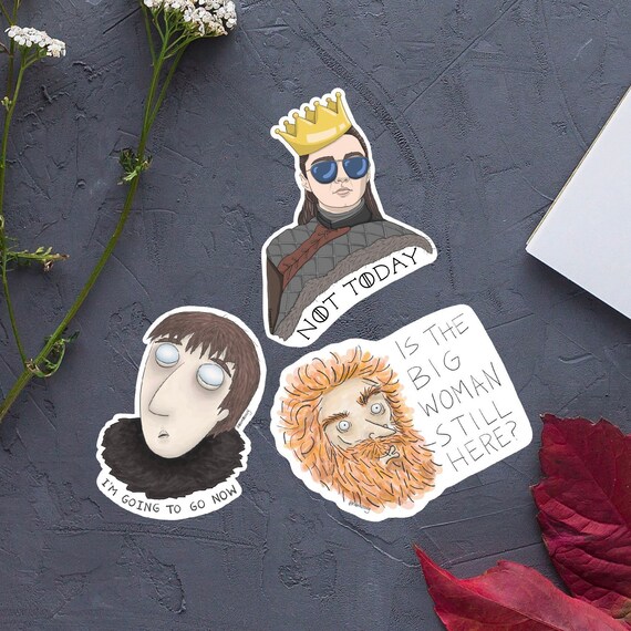 Paper Obsessed With Game of Thrones Vinyl Sticker Stickers Stickers ...