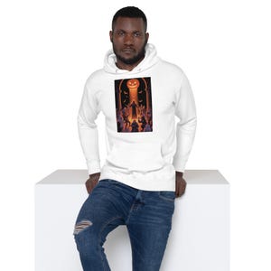 Halloween Horror Hoodie – Retro 70s 80s Monster Dance Floor, Vintage Gothic DJ, Jack-O’-Lantern Disco Ball, Spooky Graphic Pullover Hoodie