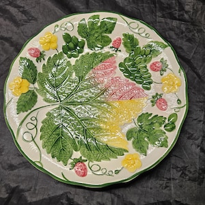 Majolica Green Leaf Wedgewood - Etsy