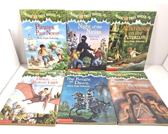 Vtge Lot Of 12 Scholastic "Magic Tree House" Editions #1 Thru #12 1995 to 1998