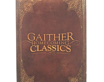 Kompletny zestaw 10 klasycznych płyt DVD Gaither Homecoming z 2013 r., każda w opakowaniu