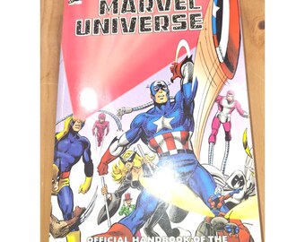 Oryginalny, oficjalny podręcznik uniwersum Mavel z 2006 r. nr 1-15