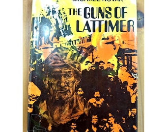 Używana historyczna książka „The Guns Of Lattimer” autorstwa Michaela Novaka, pierwsze wydanie z 1978 r.