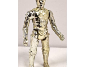 Vintage 1982 Star Wars Empire Stikes Back C-3PO With Removable Arms And Legs