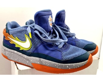 Pair Of Preowned Nike Ja Se "On Fire Since 99" Size 4.5 Basket Ball Shoes