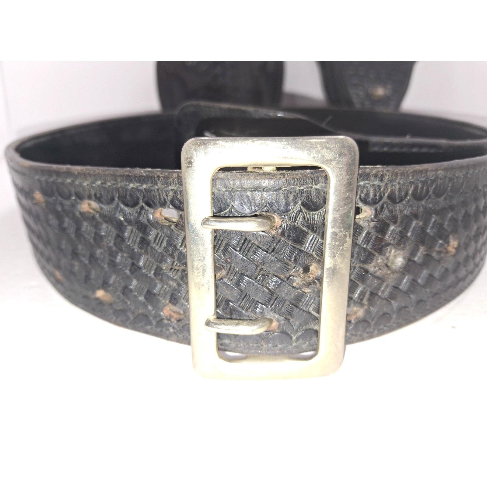 vintage firearms Bianchi #5BH S&W .44 Leather basketweave holster & Belt western s-l1600-1_dda965f2-36a5-4453-  main image 3