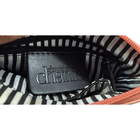 Preowned Charming Charlie Multi Color Clutch With… - image 3