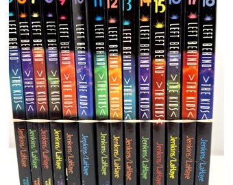 Zestaw 14 książek w miękkiej oprawie z serii „Pozostawieni w tyle dzieci” od nr 5 do nr 18