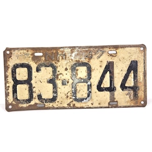 1947 license plate - Etsy 日本
