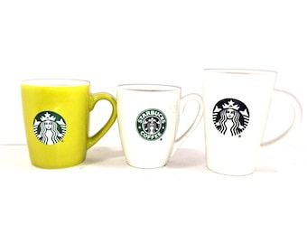 Zestaw 3 kolekcjonerskich kubków do kawy Starbucks