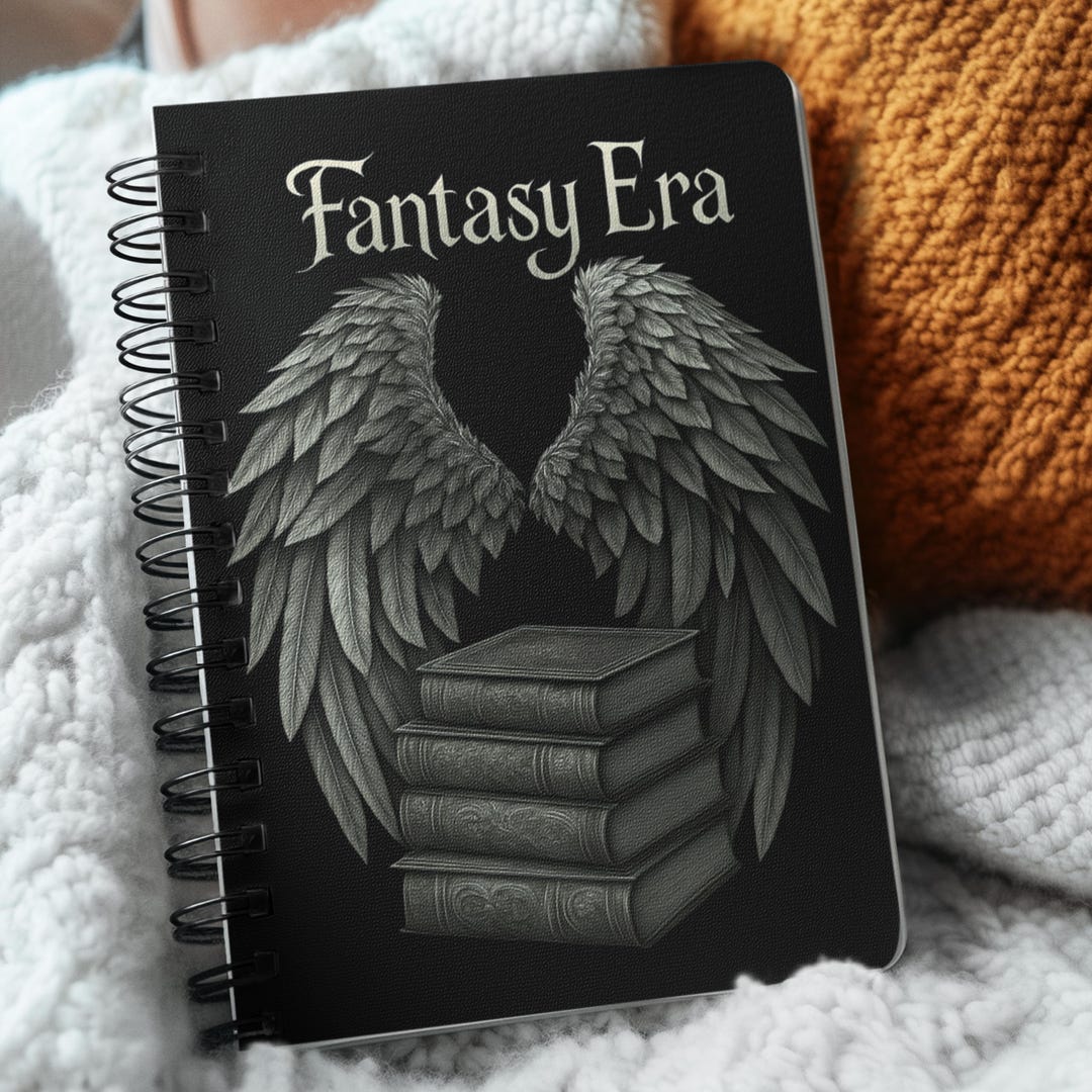 Fantasy Era Spiral Notebook Journal, 6 X 8 Journal With 118 Lined Pages ...