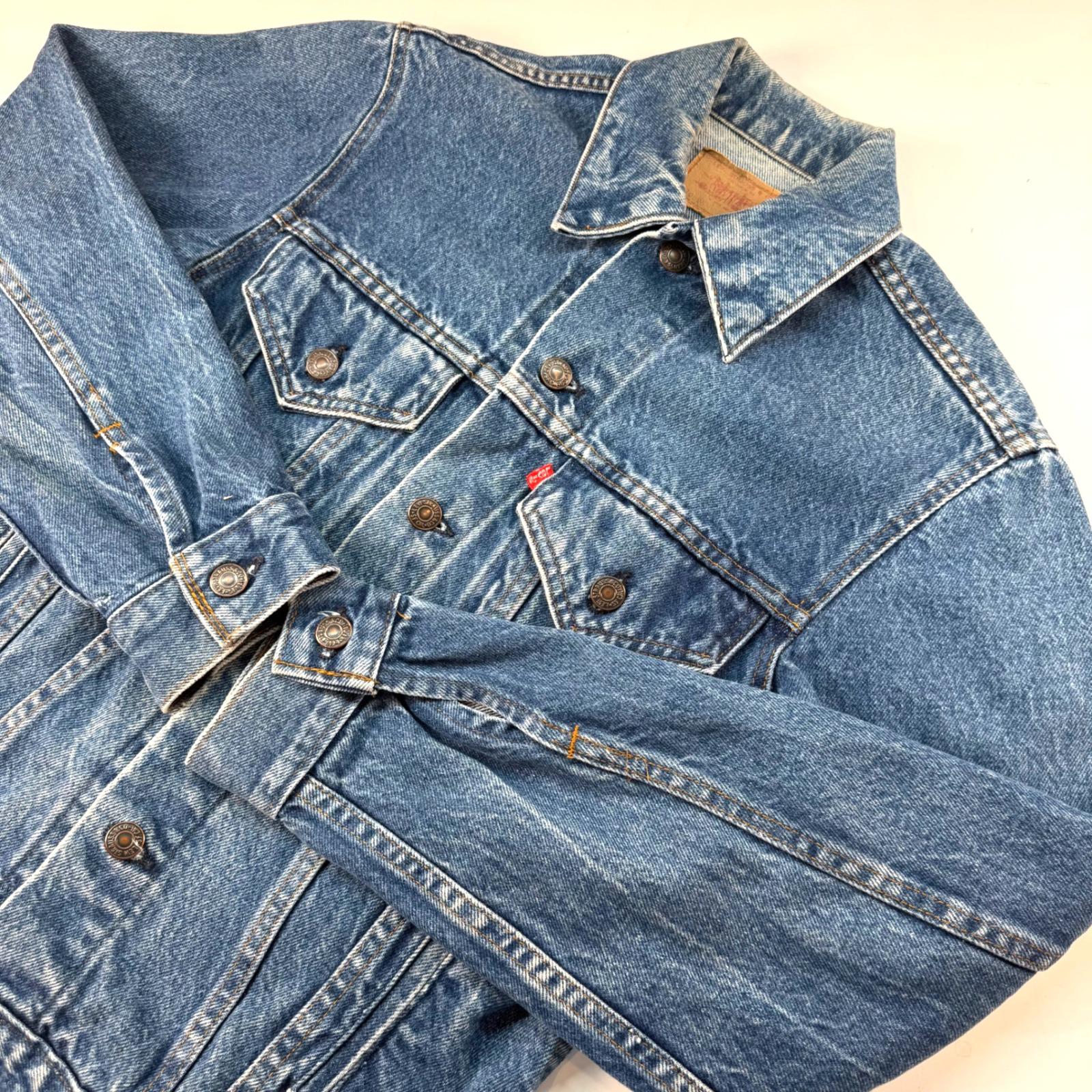 Jean Jacket Levis Vintage Fit Trucker Unisex Levis Vintage Fit Men