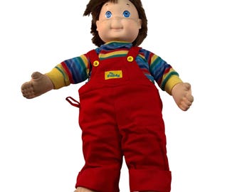 My Buddy Doll Playskool vintage des années 1980, salopette rouge, jouet de collection de 61 cm