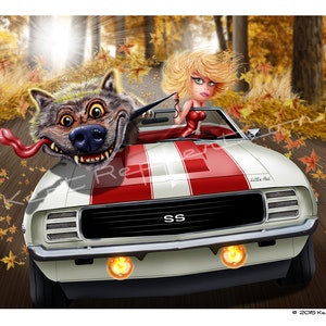 Raw Power - 8.5 X 11 Print by Kent Reppert II