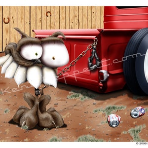 Guard Dog - 13X19 Signed and Numbered Print by Kent Reppert