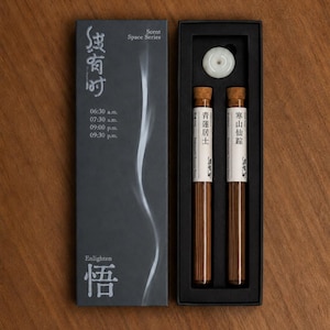 Sandelträ Agarwood Rökelsepinnar: 2 dofter, Träig avslappnande arom för meditation och yoga bild 1