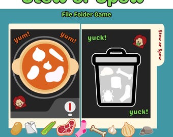 煮込んだり吐き出したりできるファイルフォルダーの形ゲーム