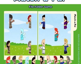 マッチ・ア・パル ファイル フォルダー 学習ゲーム