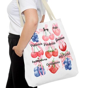 Fruit of the Spirit Tragetasche: Bibelarbeit, Glaube & Hoffnung