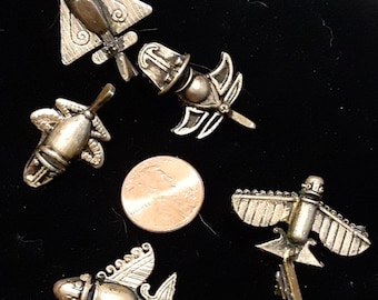 3D printed Ancient Aliens Inca Mini Lapel Pin set - 5 pins