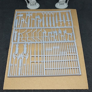 64 piece Weapons of Dark 3d printed Sprue Free Shipping D&D/Pathfinder/RPG / Asgard Rising