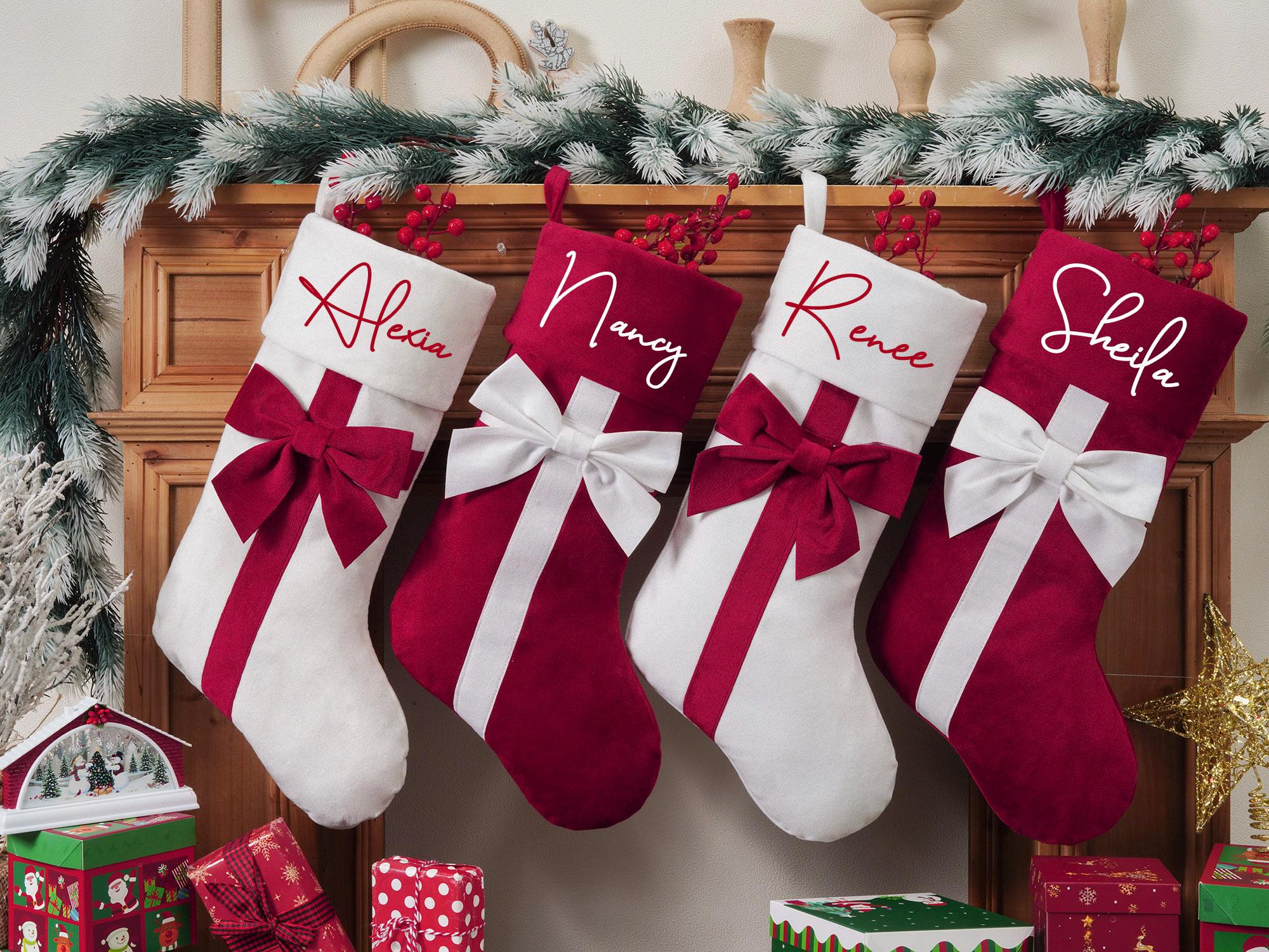 Personalized Christmas Stocking Girl