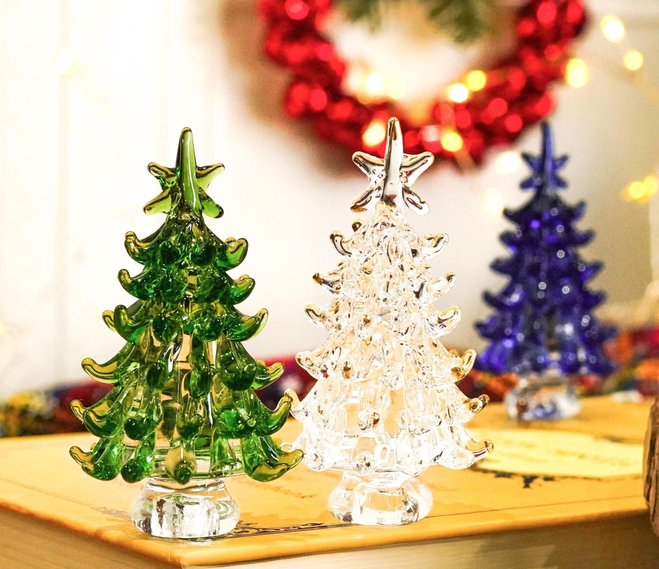 Vintage Crystal Christmas Trees - Etsy