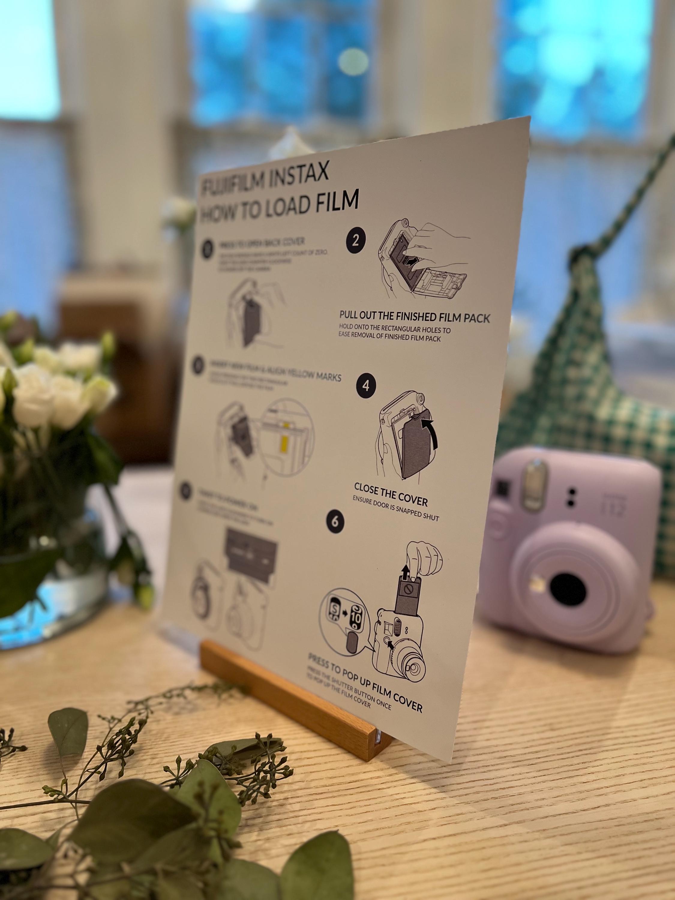 Instax Camera Film Loading Guide: Fujifilm Instructions (digital