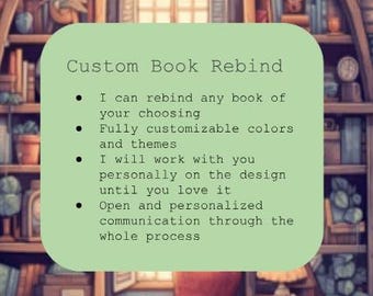 Rilegatura personalizzata dei libri