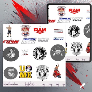 SVG and PNG Files, wwe svg