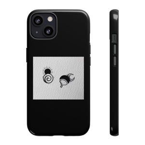 Phone Case, Uzumaki - Uchiha logo, Anime Naruto Fan Gift, Protective Cover, Samsung iPhone Huawei Motorola, Tough Case