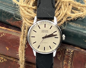 Vintage Gruen "Precision" Wristwatch - 17 Jewels - Rare Dial - Swiss Mechanical Movement