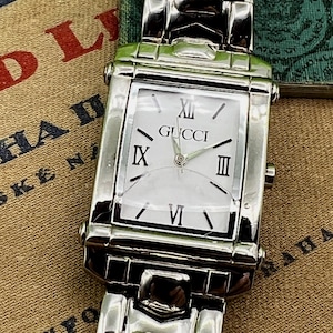 Gucci Watch Vintage Square - Etsy