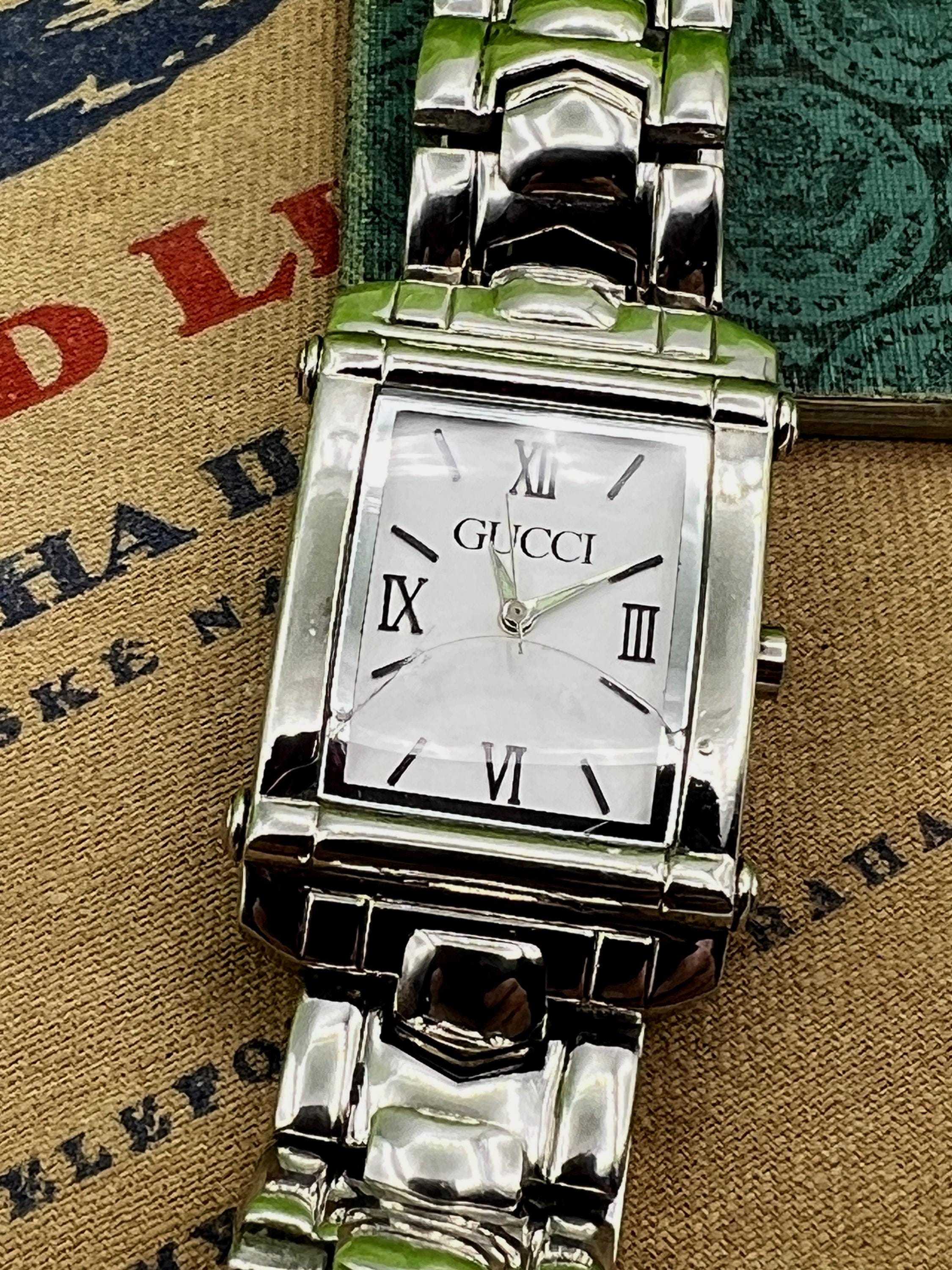 Gucci Watch Vintage Square - Etsy