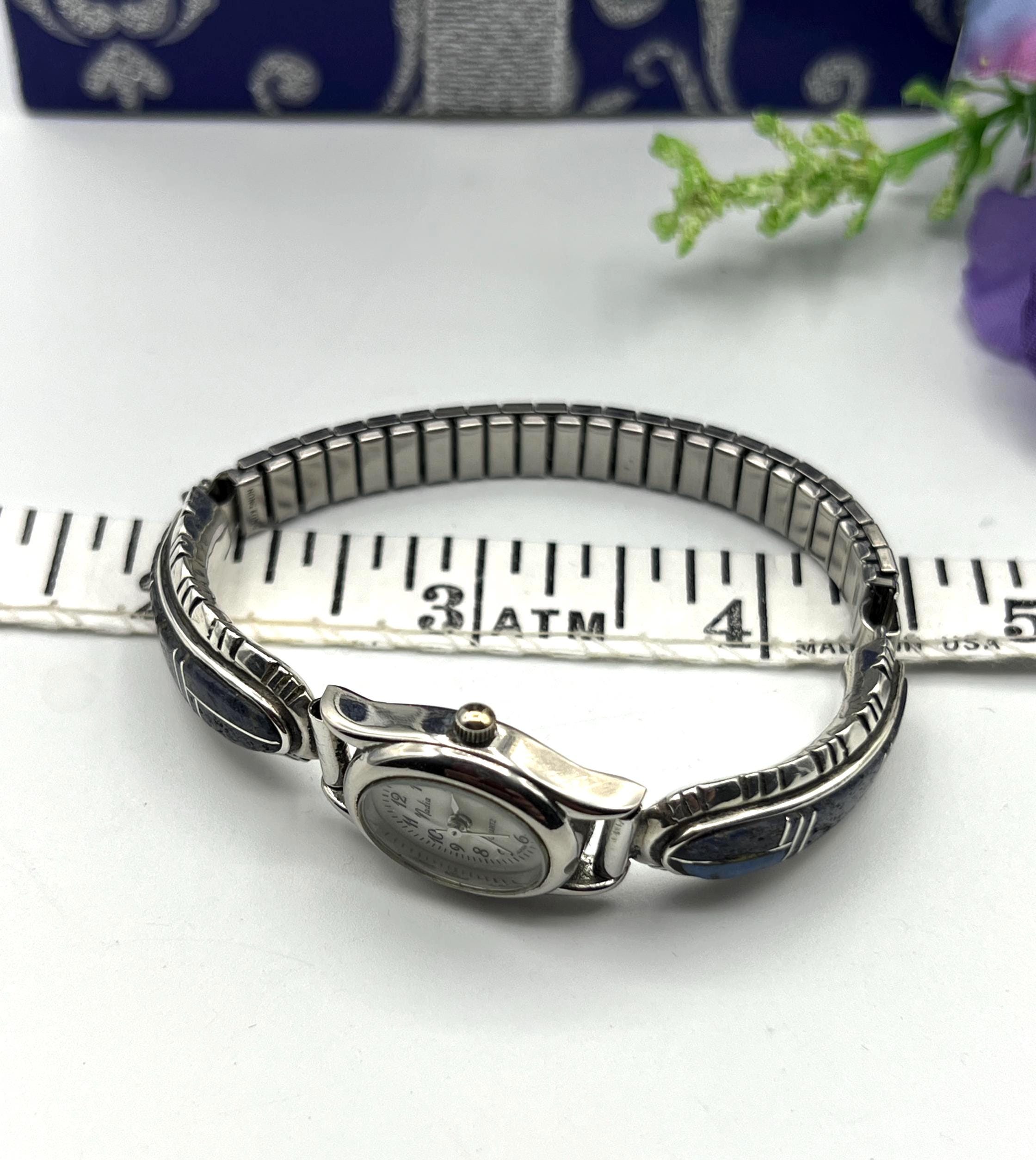 Nadia Lapis Navajo Quartz Watch Nadia Sterling Silver - Watch Quartz | NADIA Women'  main image 3