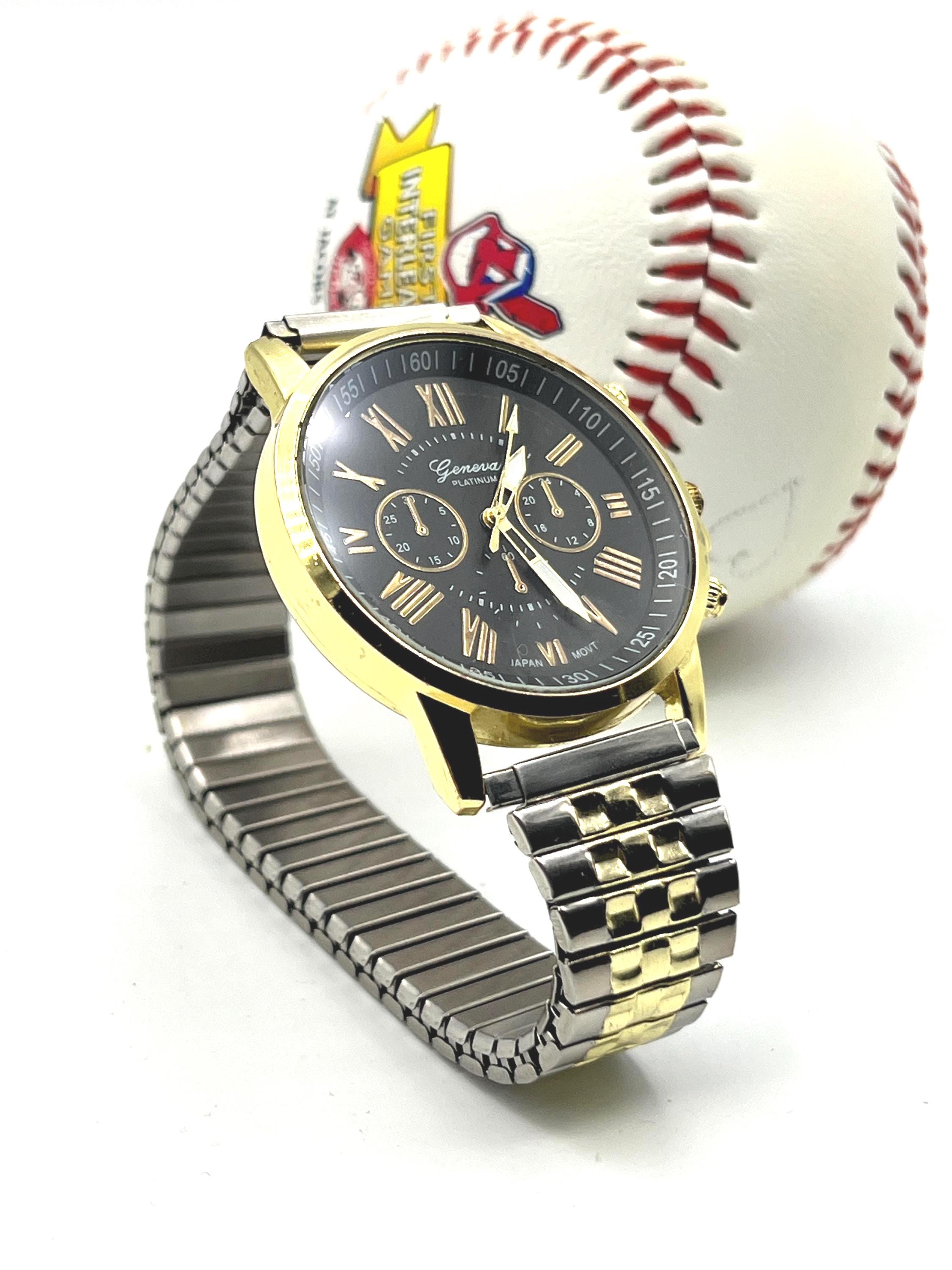 Gold geneva watch - Etsy 日本