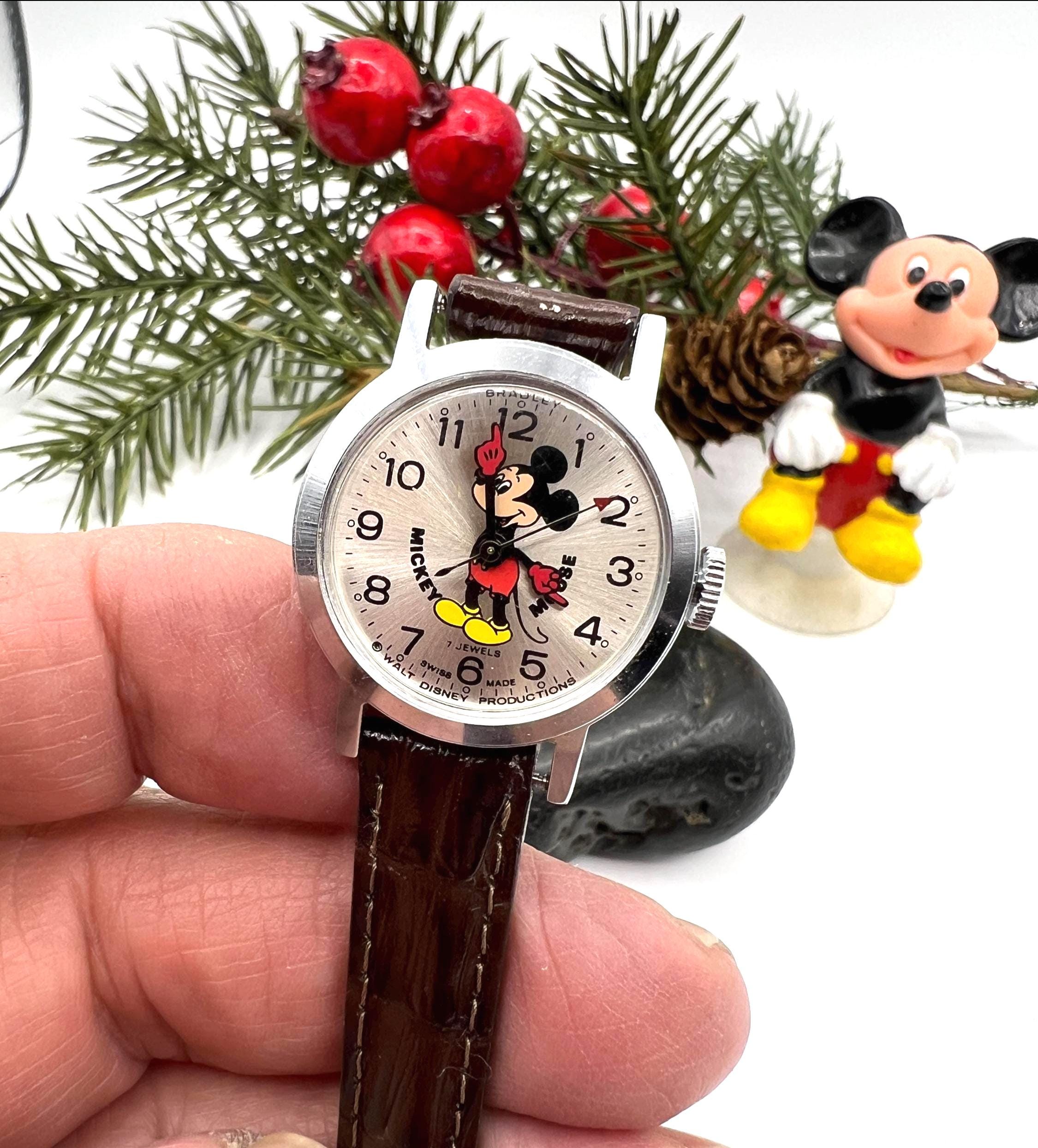 Bradley mickey mouse watch - Etsy 日本