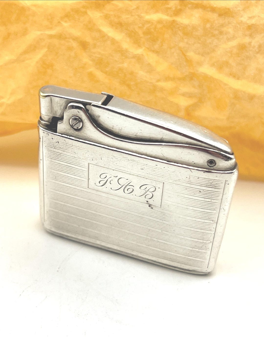 Sterling Silver Ronson Adonis Lighter - Vintage Collectible - Etsy